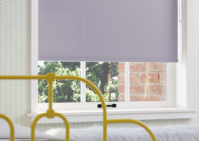 Roma, Light Purple - Twist&Fit Roller Blind - Image 5